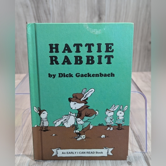 (4) I CAN READ BOOKS VTG 70s BARKLEY, ARTHUR, HATTIE RABBIT, WALPOLE - Picture 7 of 12